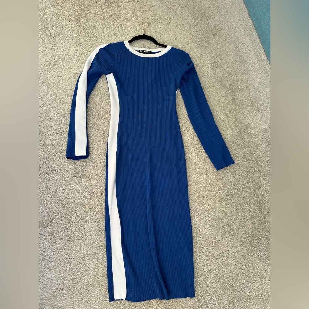 Sweater long dress